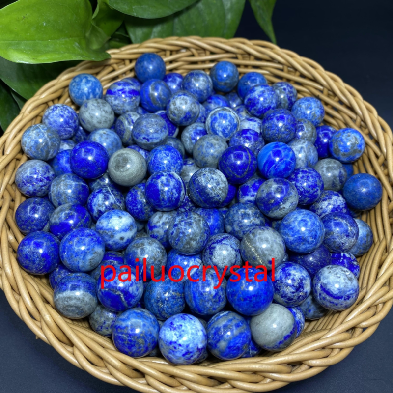 10p Wholesale Natural Lapis Lazuli jasper Ball Quartz Crystal Sphere Reiki 15mm+