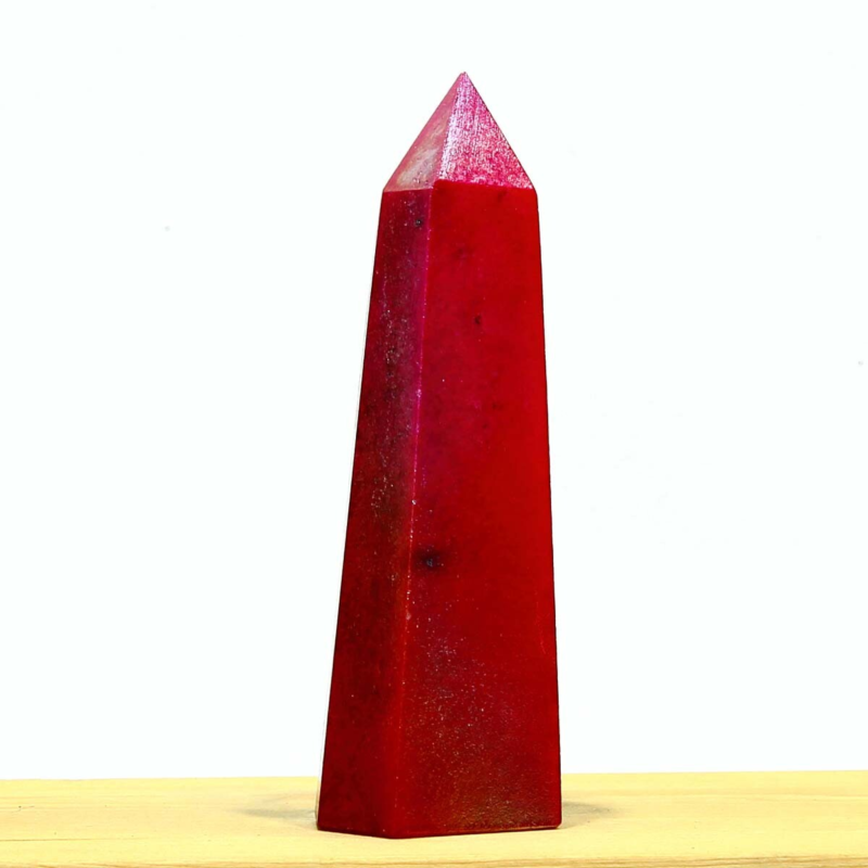 188g Electroplated Natural Crystal Quartz Tower Crystal Point rainbow Healing