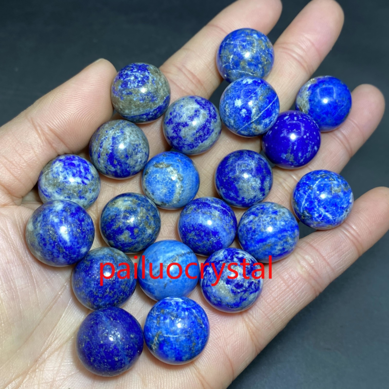 10p Wholesale Natural Lapis Lazuli jasper Ball Quartz Crystal Sphere Reiki 15mm+