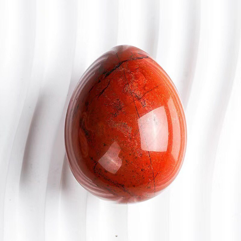 AAA Natural Multicolor Egg-shaped Magic Crystal Healing Ball Sphere Gemstone 1Pc