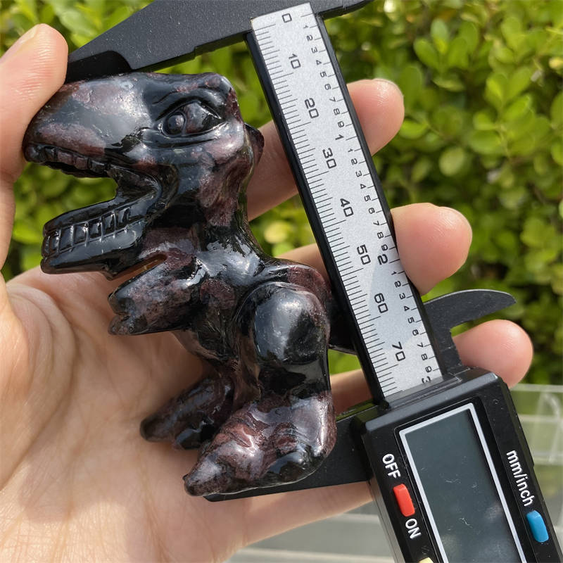 1pc mixed Natural stone dinosaur carved Quartz Crystal stone skull Reiki healing