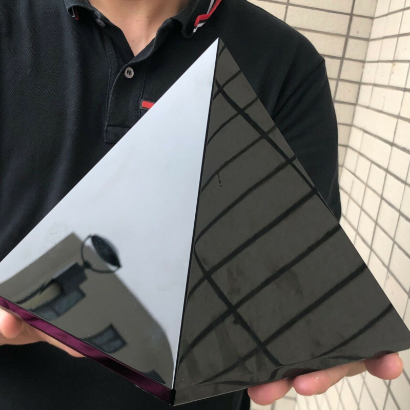 14.75LB Natural beautiful Obsidian Pyramid polished Reiki Stone Healing