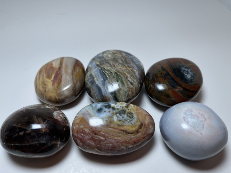 Palm Stone Lot/ Mixed Materials