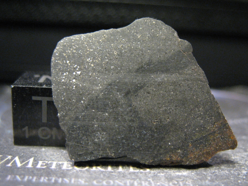 Meteorite NWA 13159 : L6-MeltBreccia... Big melt veins + Chondritic host clasts
