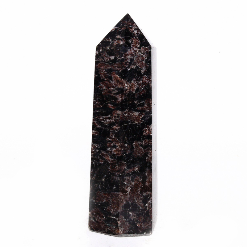 1054g Natural Fireworks Stone Obelisk Quartz Tower Crystal Wand Point Healing