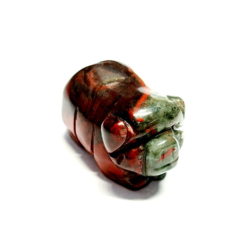 Raw Natural Quartz Crystal Skull Carved Pig Wild Boar Piggy Animal Healing Stone