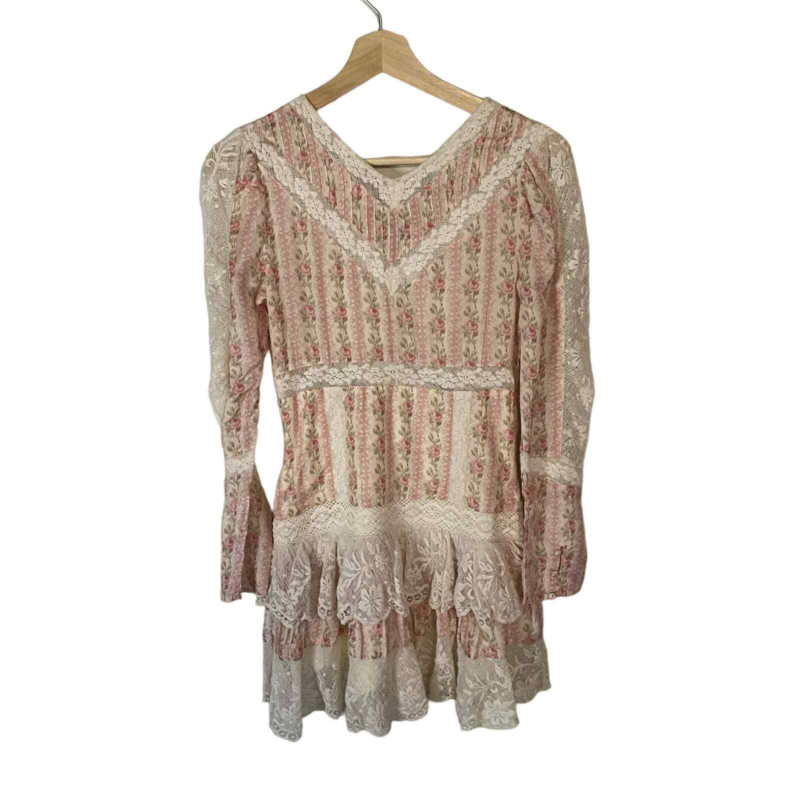 LoveShackFancy Pirelle pink dress