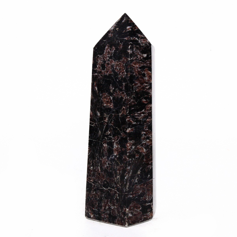 1054g Natural Fireworks Stone Obelisk Quartz Tower Crystal Wand Point Healing