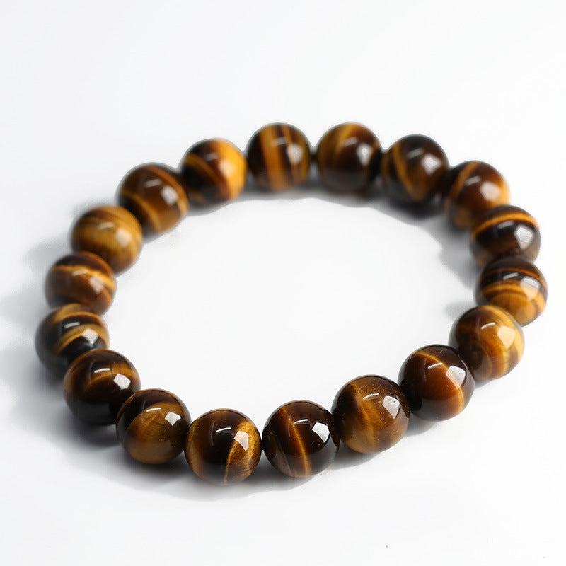 Tiger-Eye Bracelet Wood Alexandrite Tiger Stone Bracelet High Sense Couple Bracelet