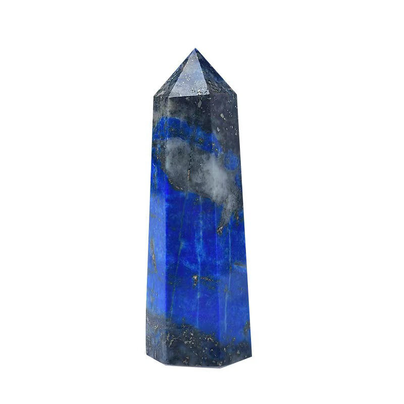 Natural Crystal Point Wand Tower Column Chakra Obelisk Quartz Healing Stone Rock