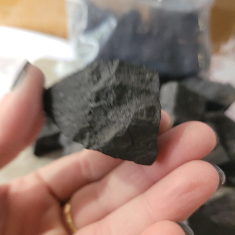 Raw Shungite Crystal Rough Material EMF Blocker Purification 2 lbs/1 kilo