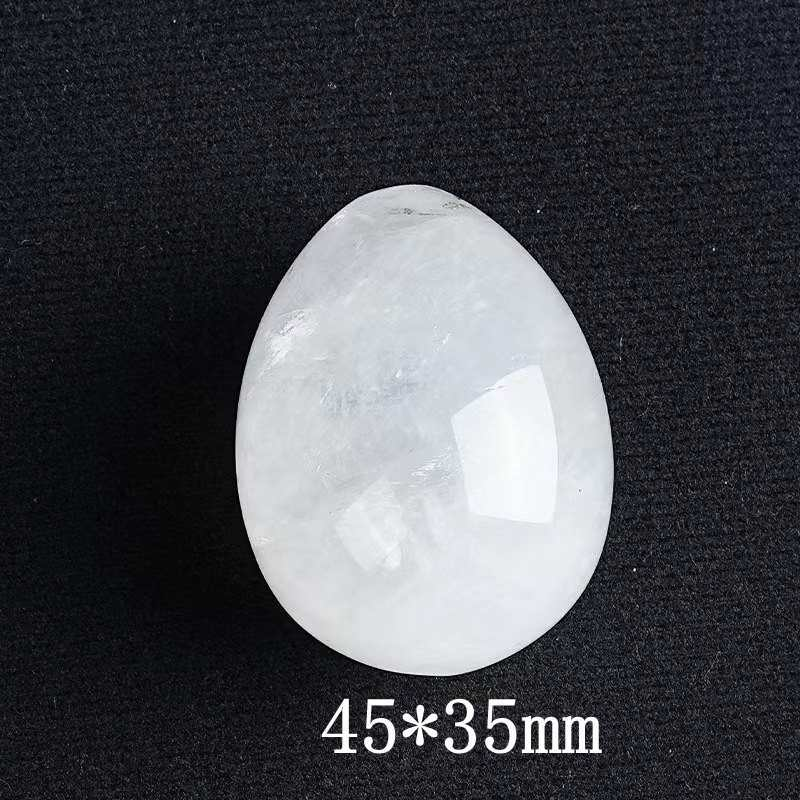 AAA Natural Multicolor Egg-shaped Magic Crystal Healing Ball Sphere Gemstone 1Pc