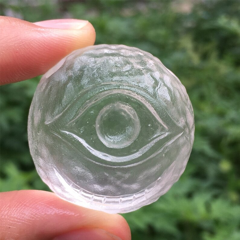 1PC Melting stone Ball Quartz Energy Reiki heal Divination Gifts Mineral Samples