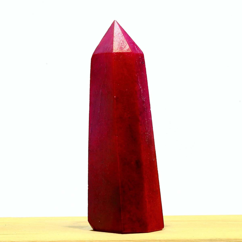188g Electroplated Natural Crystal Quartz Tower Crystal Point rainbow Healing