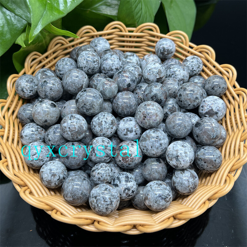 5pcs Natural Yooperite Ball Flame's stone 17mm+ sphere quartz crystal Healing