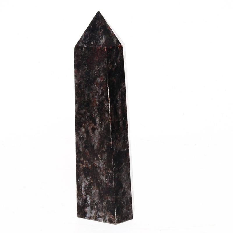 677g Natural Fireworks Stone Obelisk Quartz Tower Crystal Wand Point Healing