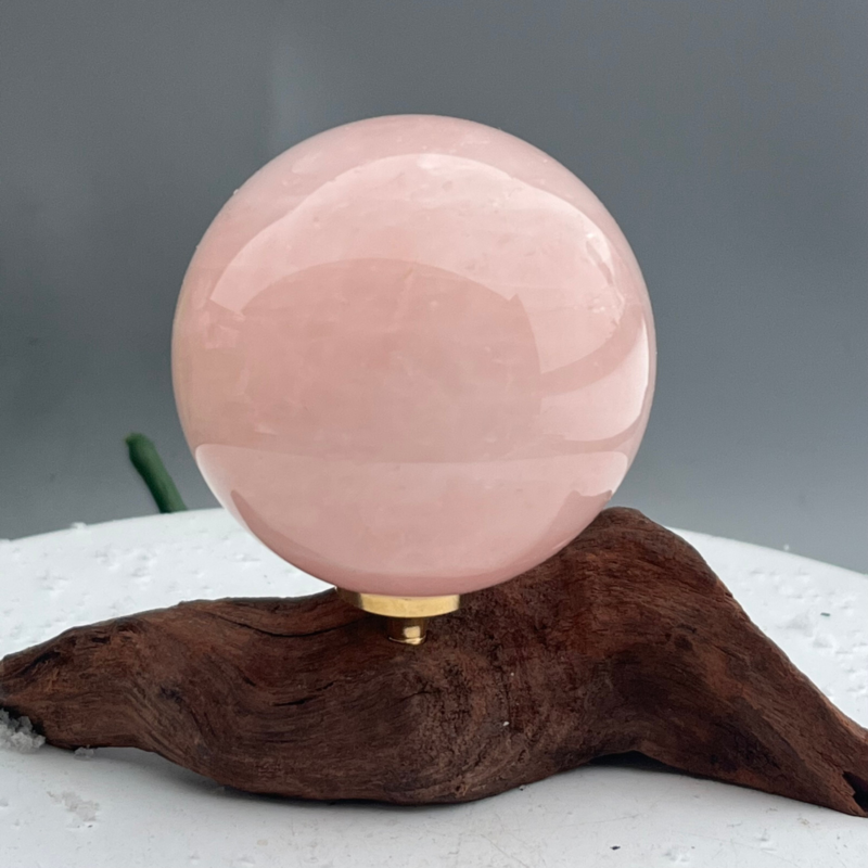 225g Natural powder crystal Ball Quartz Crystal Sphere Reiki Healing