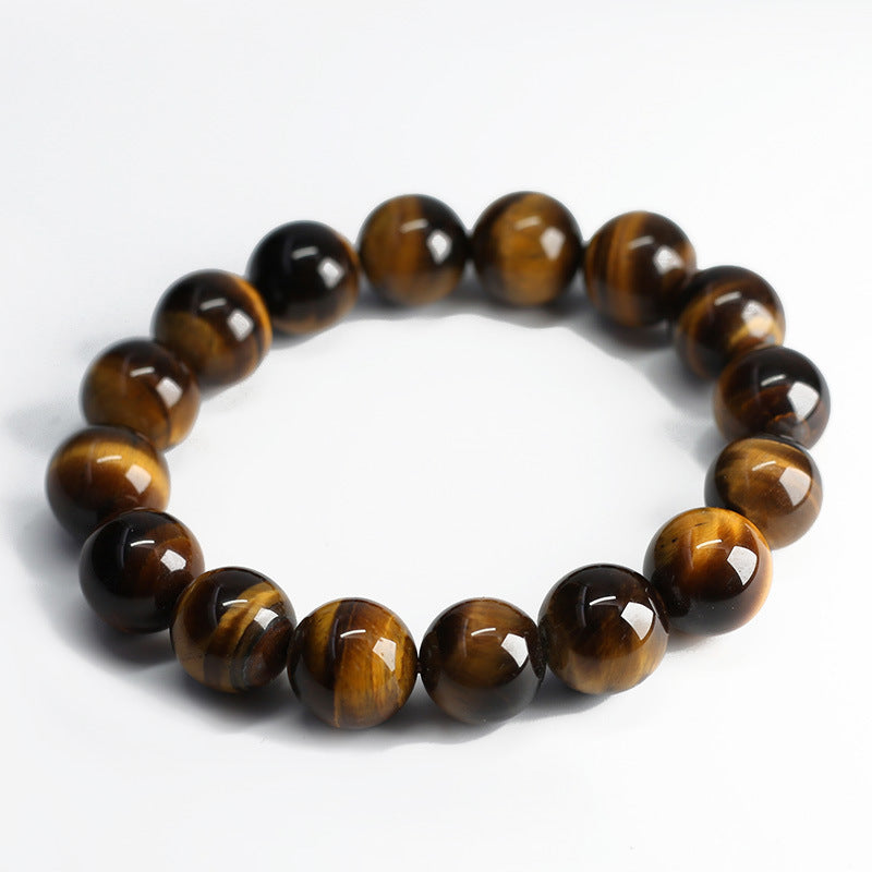 Tiger-Eye Bracelet Wood Alexandrite Tiger Stone Bracelet High Sense Couple Bracelet