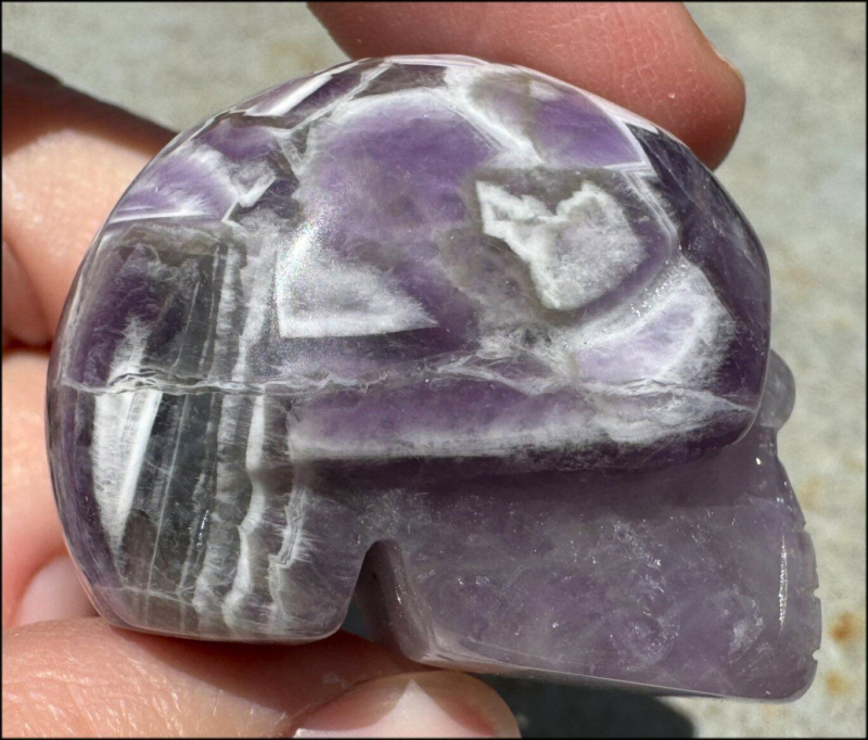 Synergy 7 / "Melody's Stone" CRYSTAL SKULL - Healing work, Balance Chakras