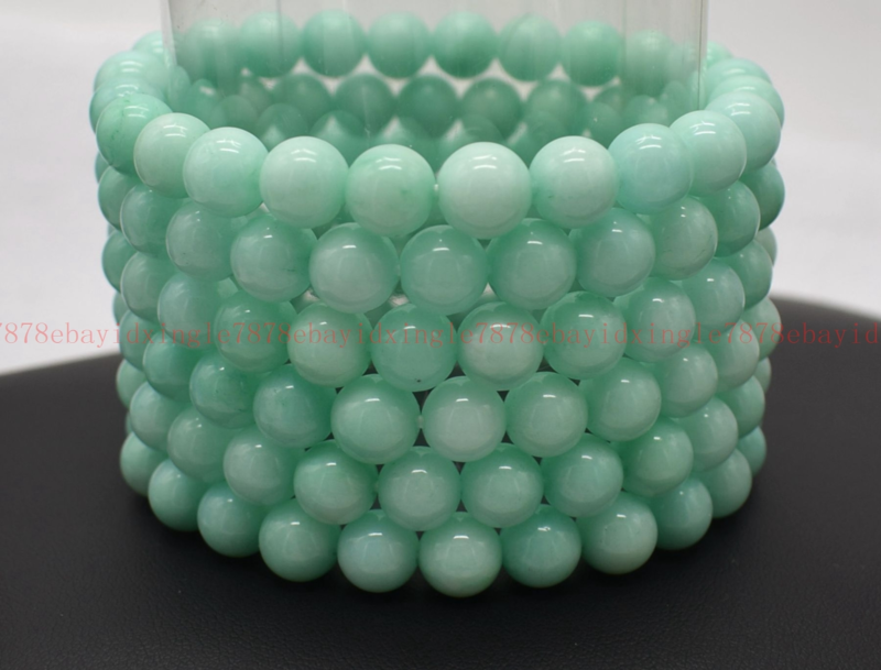 Wholesale Lots 6 Pcs 7.5" Natural Crystal Healing Gemstone Stretch Bracelet