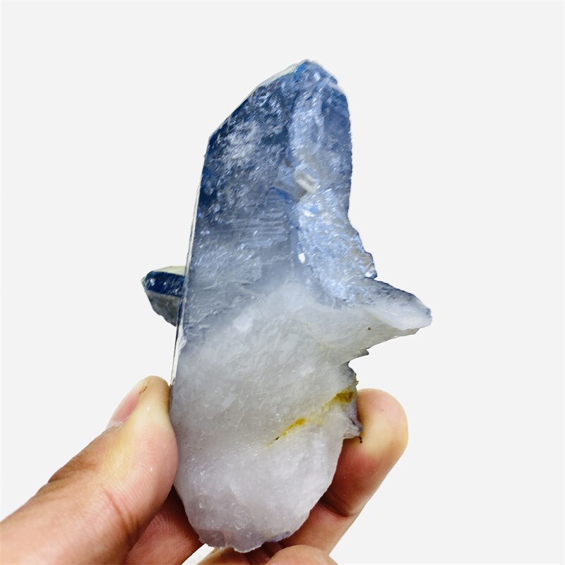 160g Color Flame Aura Electroplate Quartz Crystal Cluster Specimen Healing Stone