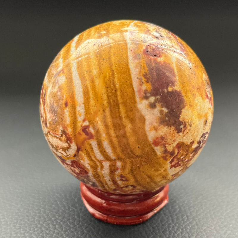 300G are Natural Ocean jasper Quartz Sphere Crystal Ball Specimen Healing