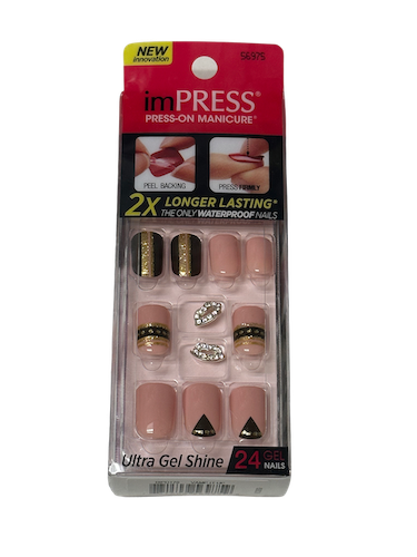 Kiss imPRESS Press-On Manicure One Step + Accents U PICK COLOR New!! #104