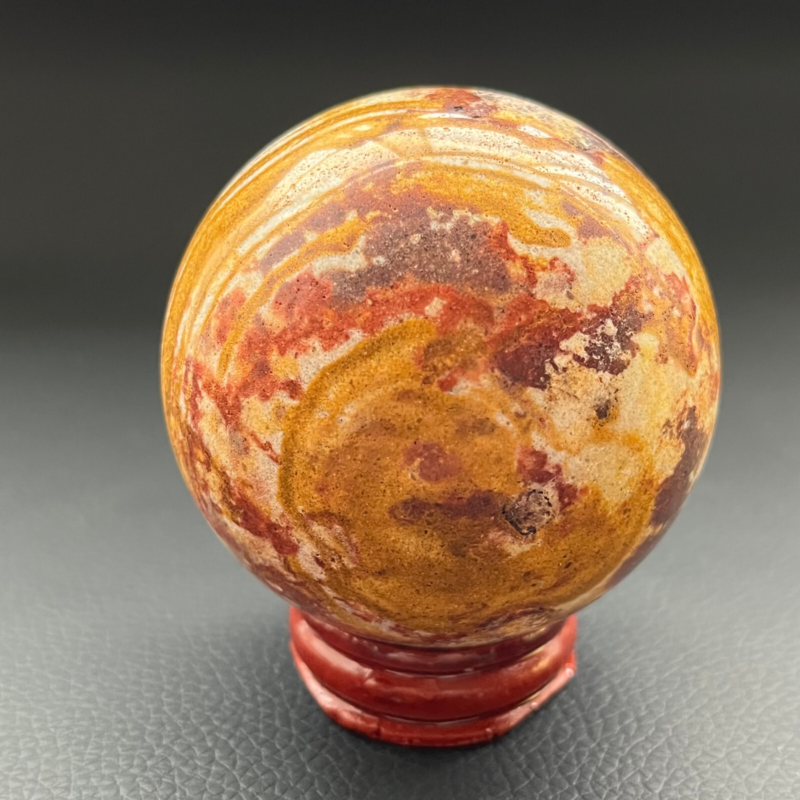 300G are Natural Ocean jasper Quartz Sphere Crystal Ball Specimen Healing