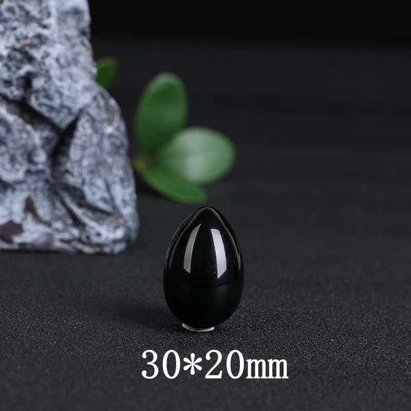 AAA Natural Multicolor Egg-shaped Magic Crystal Healing Ball Sphere Gemstone 1Pc