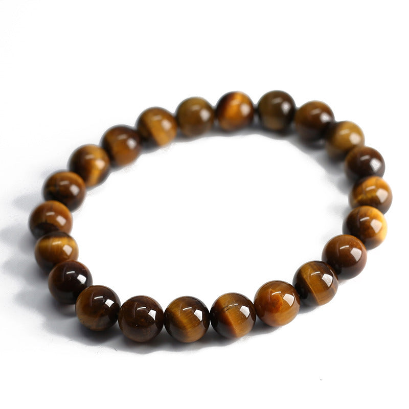 Tiger-Eye Bracelet Wood Alexandrite Tiger Stone Bracelet High Sense Couple Bracelet