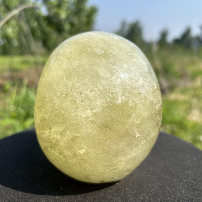 4.2LB Natural smoky citrine Skull Hand Quartz Crystal Skull Reiki Healing