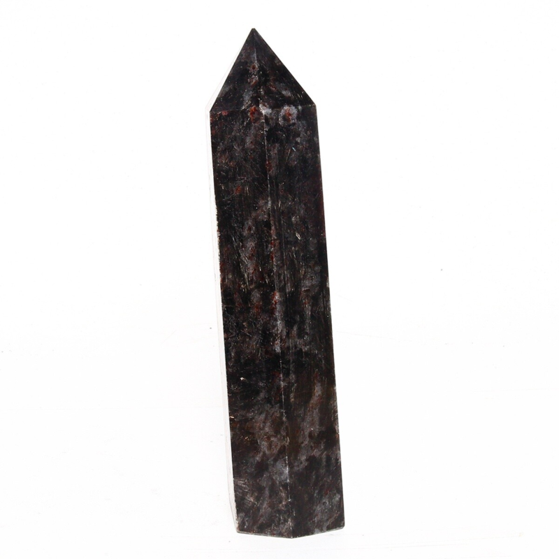 677g Natural Fireworks Stone Obelisk Quartz Tower Crystal Wand Point Healing