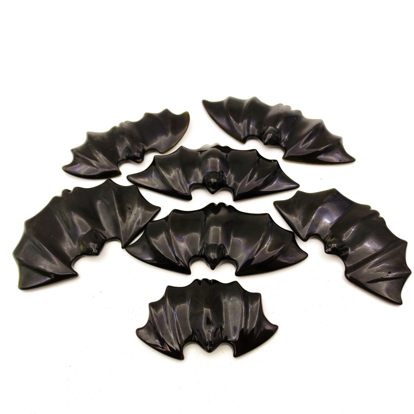 Wholesale beautiful natural Obsidian Crystal carving animal crystal