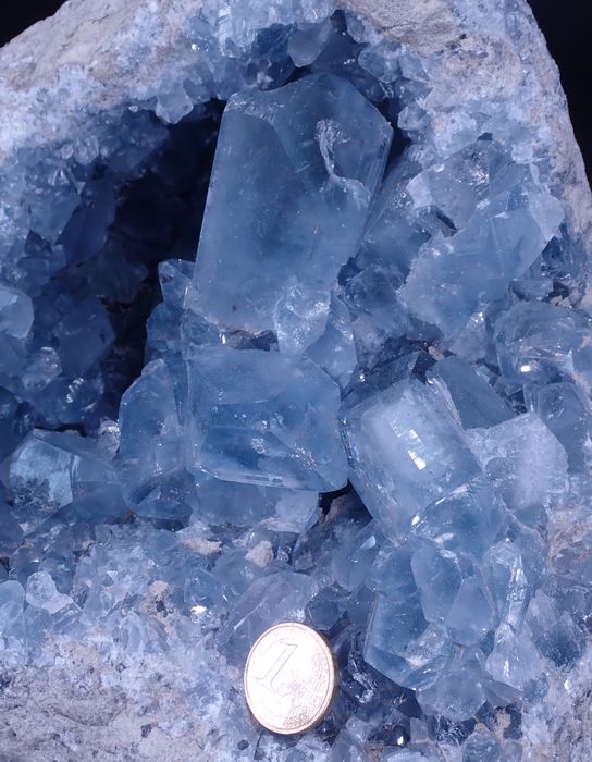 Large Natural A +++ Celestite Geode