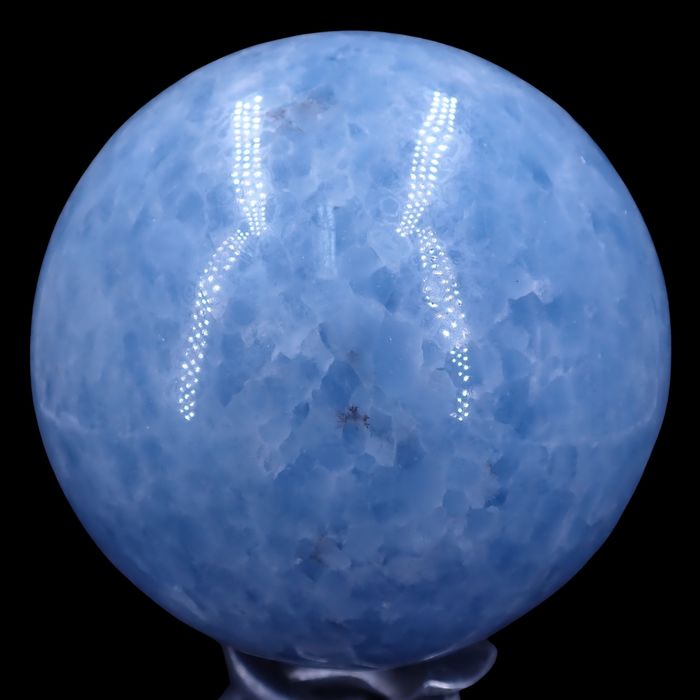 SKY BLUE CALCITE CRYSTAL Sphere