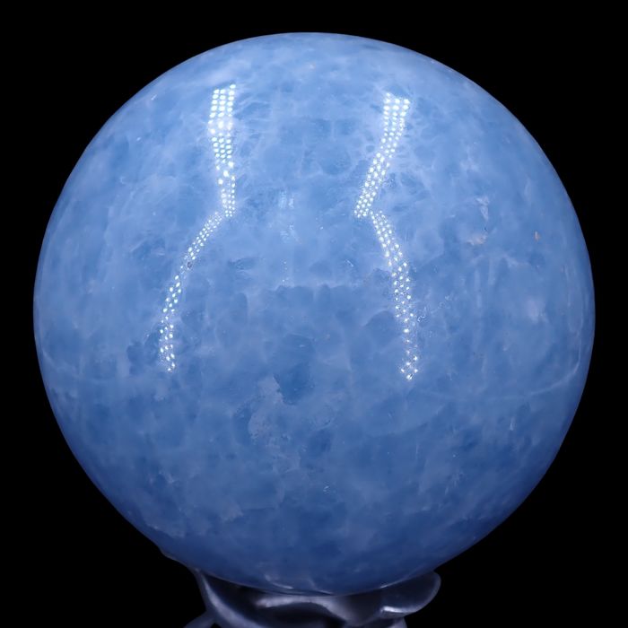 SKY BLUE CALCITE CRYSTAL Sphere