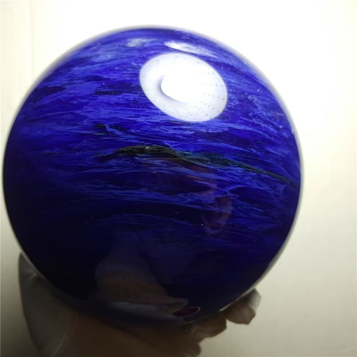 Sky blue high quality quartz Sphere Blue Smelting Stone Crystal Quartz Sphere