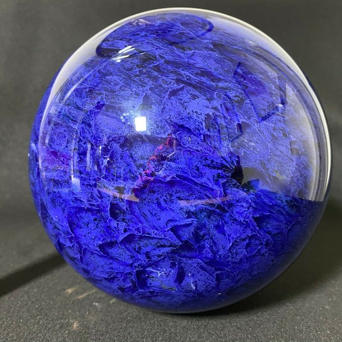 Sky blue high quality quartz Sphere Blue Smelting Stone Crystal Quartz Sphere