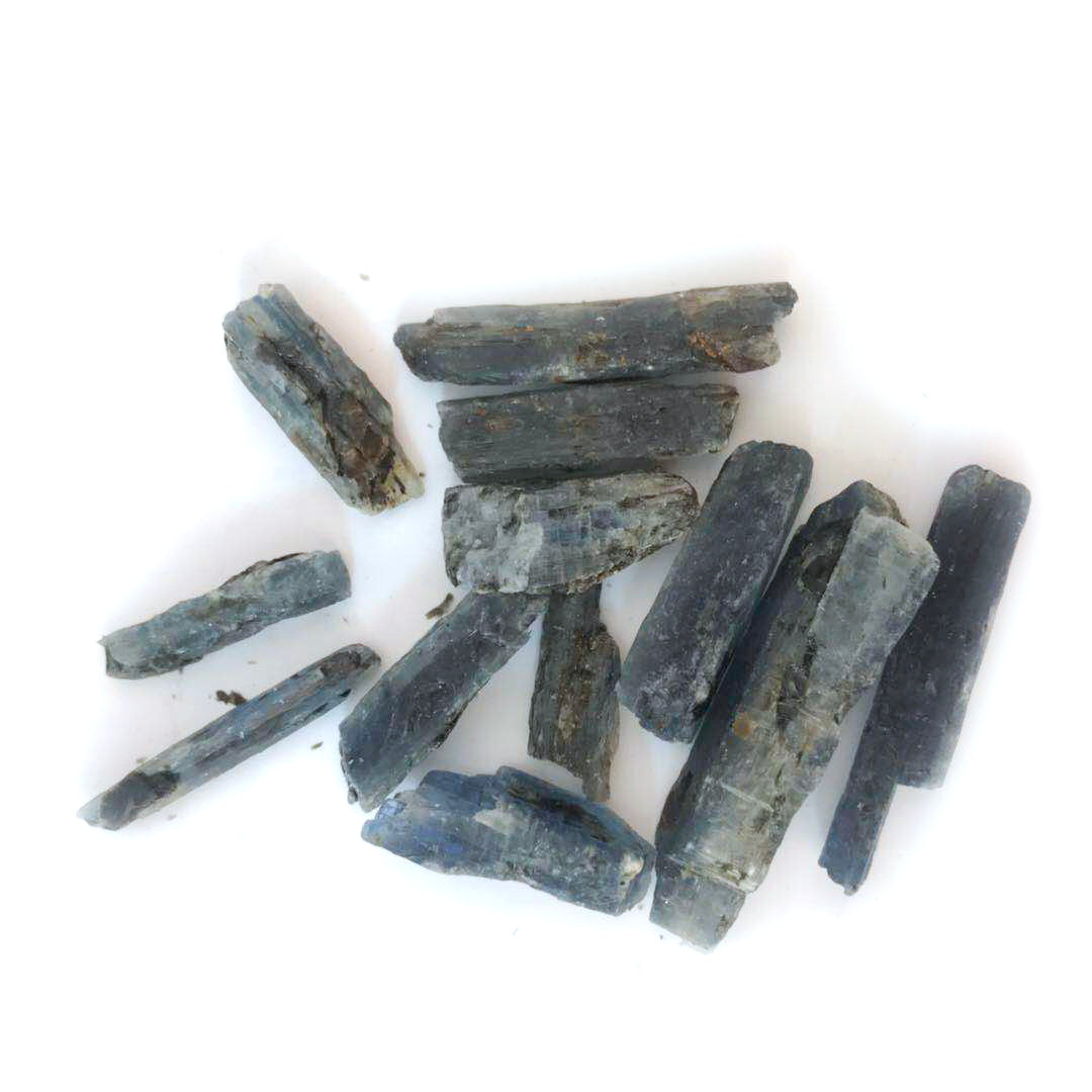 KYANITE gravel crystal rough crystal roll decoration