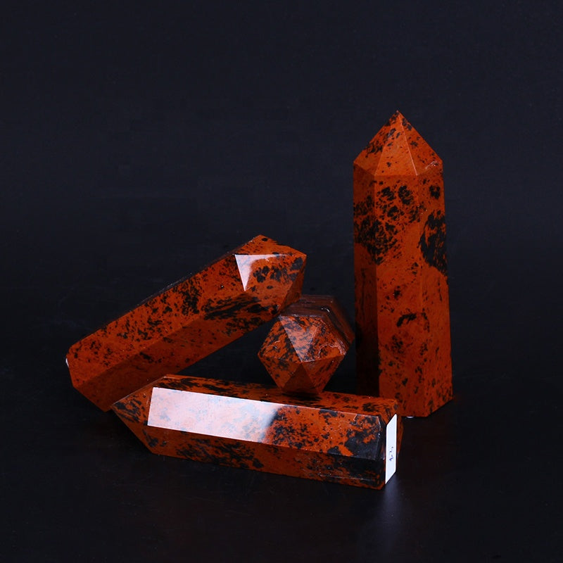 Rhizomed Wolf Wand point inquiish Crystal Tower