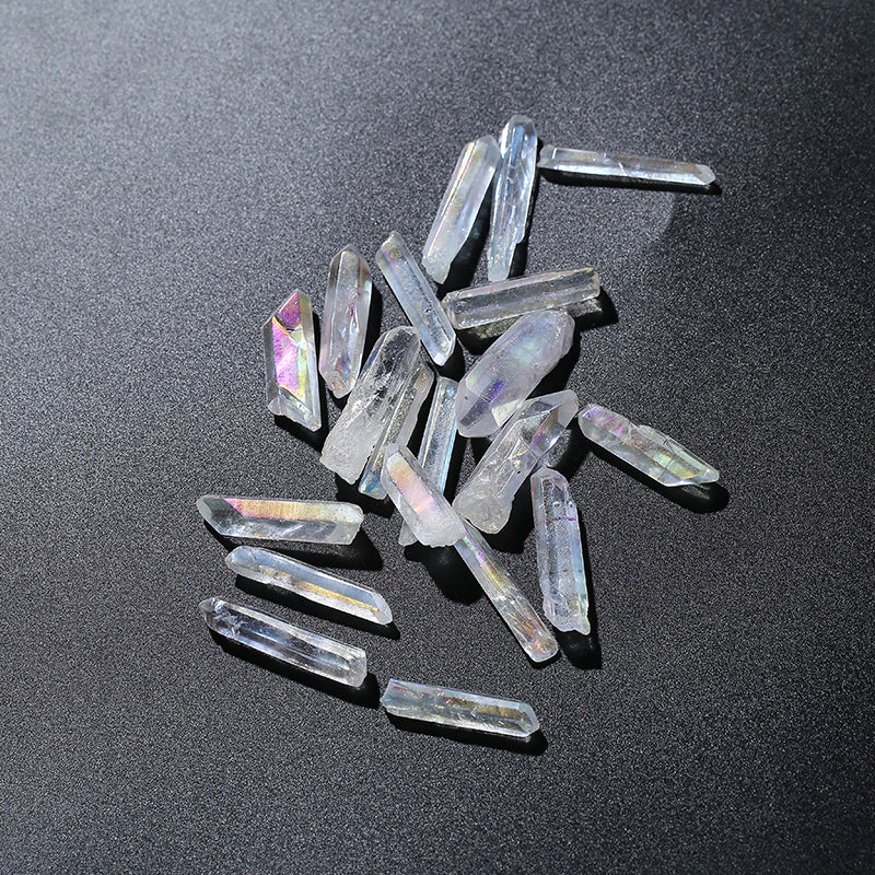 Ring Rainbow Crystal Point Pendant