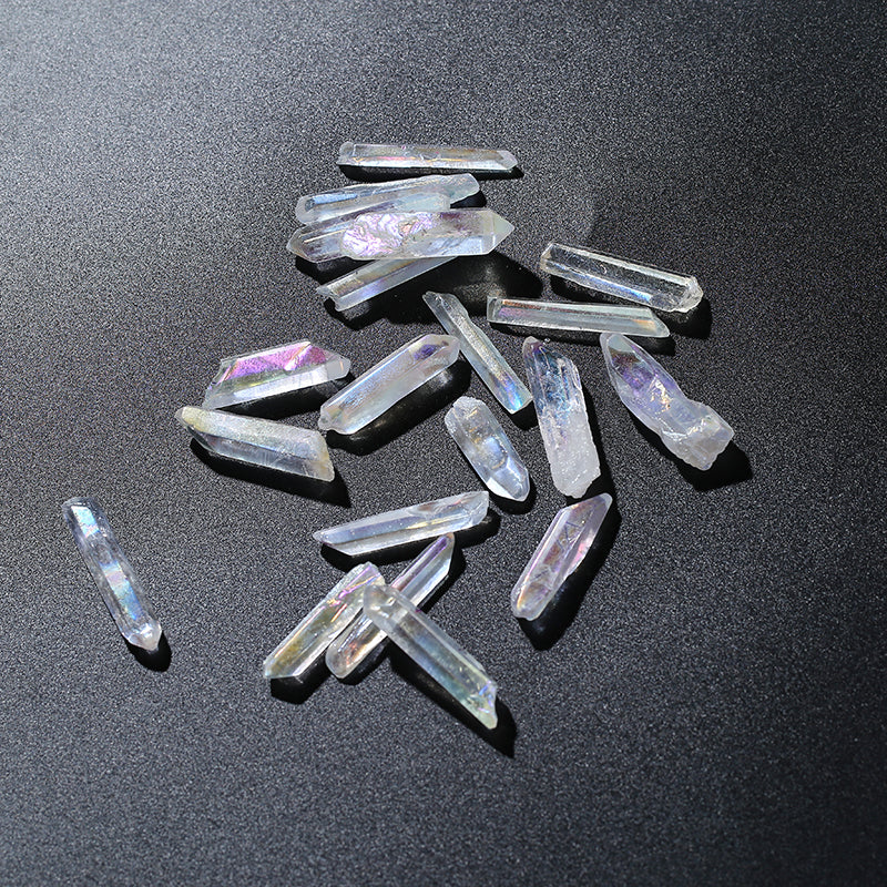 Ring Rainbow Crystal Point Pendant