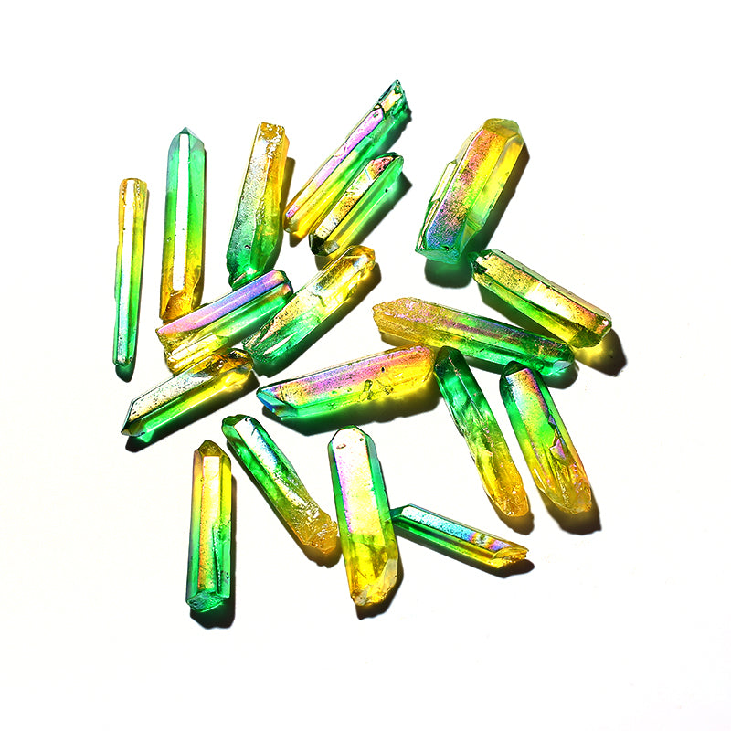 Two-color yellow-green radioprotic rod