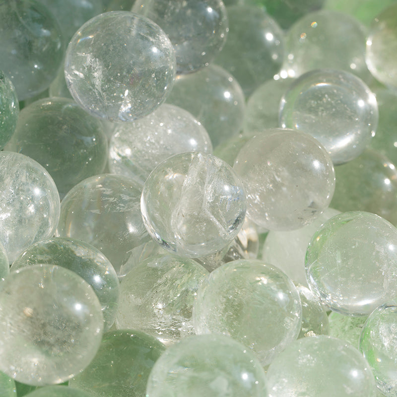 bola de cristal blanca