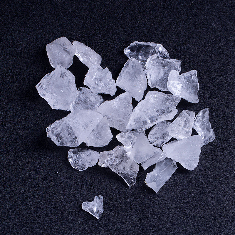 Natural crystal white quartz crystal gravel