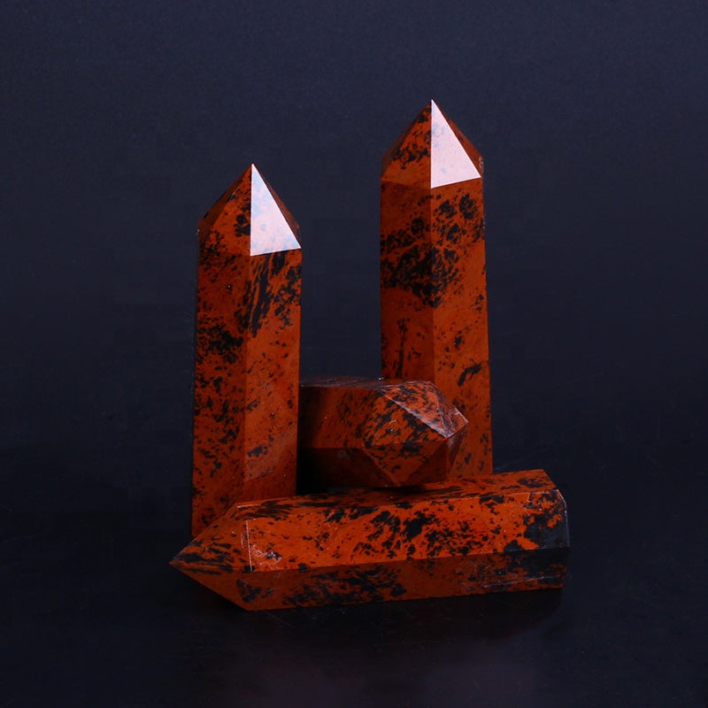 Rhizomed Wolf Wand point inquiish Crystal Tower