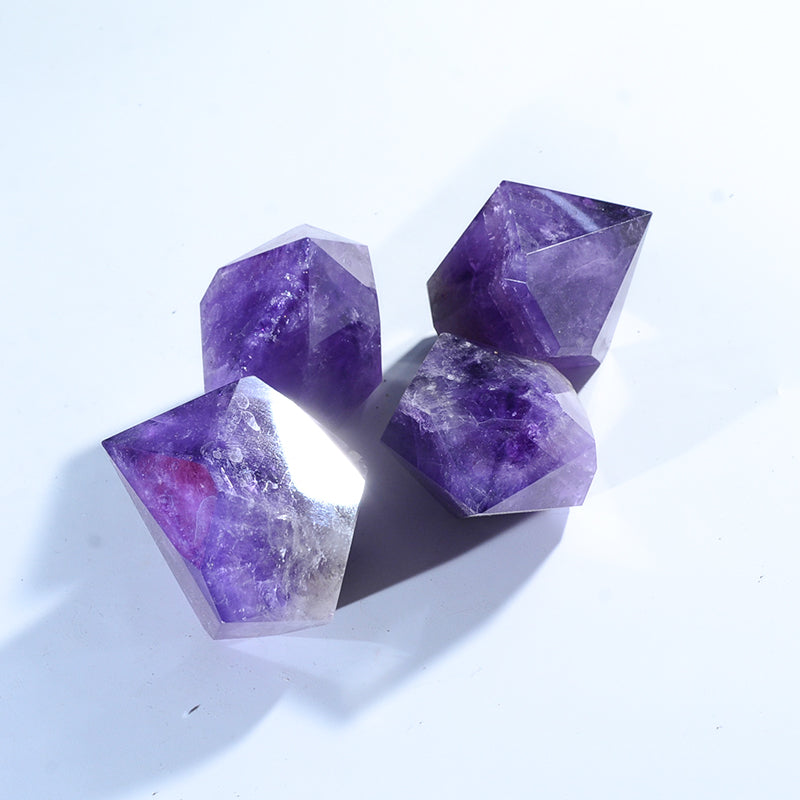 Purple crystal prism