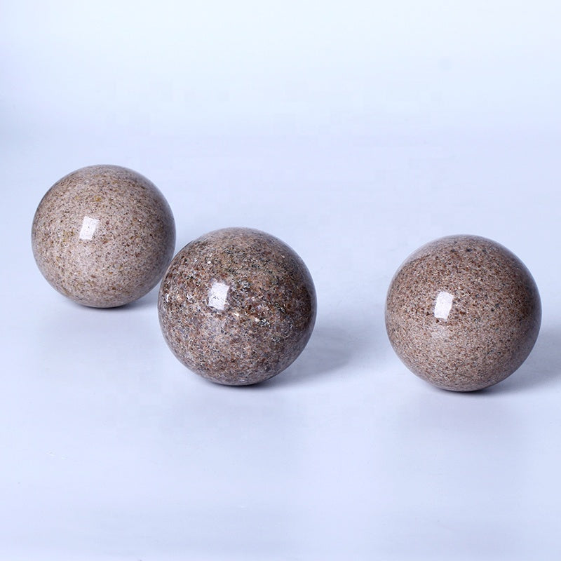 Natural Healing Crystal Garnet Ball Quartz Sphere For Decoration