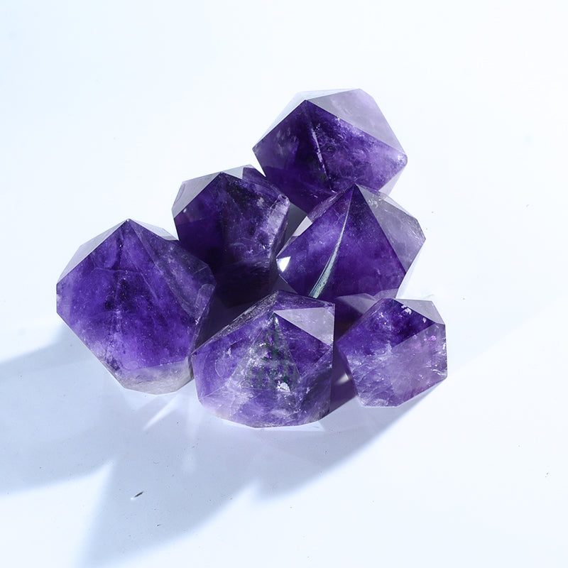 Purple crystal prism