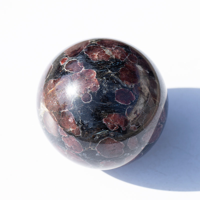 Wholesale High Quality homemade Natural Stone Polishing Garnet Crystal Ball for Decoration